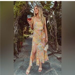 Show Me Your MuMu Floral Maxi Dress - Multicolor